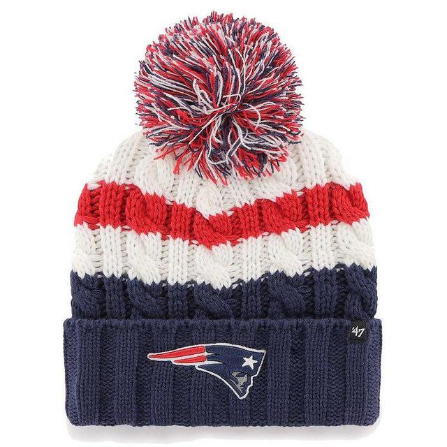 Womens 47 New England Patriots Ashfield Cuffed Knit Hat with Pom Product Image