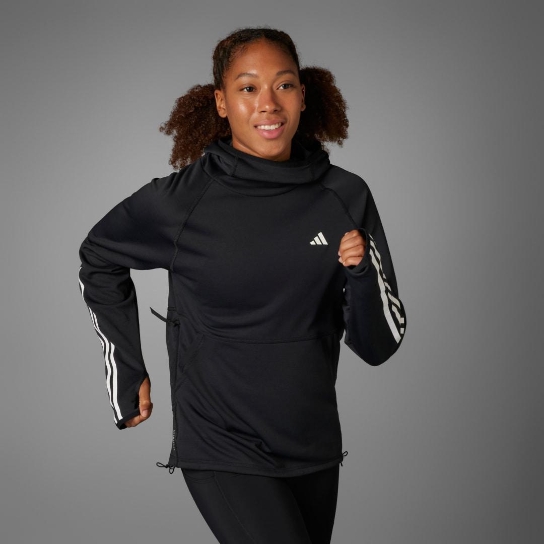 Own the Run 3-Stripes Hoodie Product Image