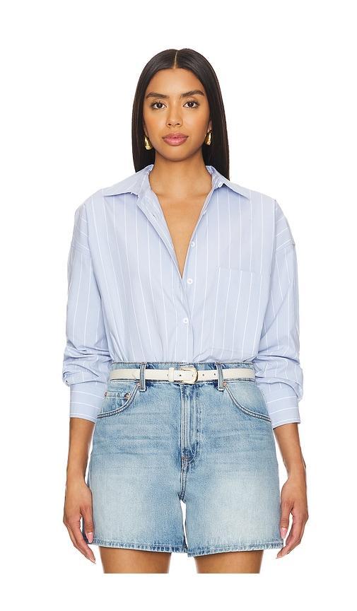 Oversized Stripe Shirt Product Image