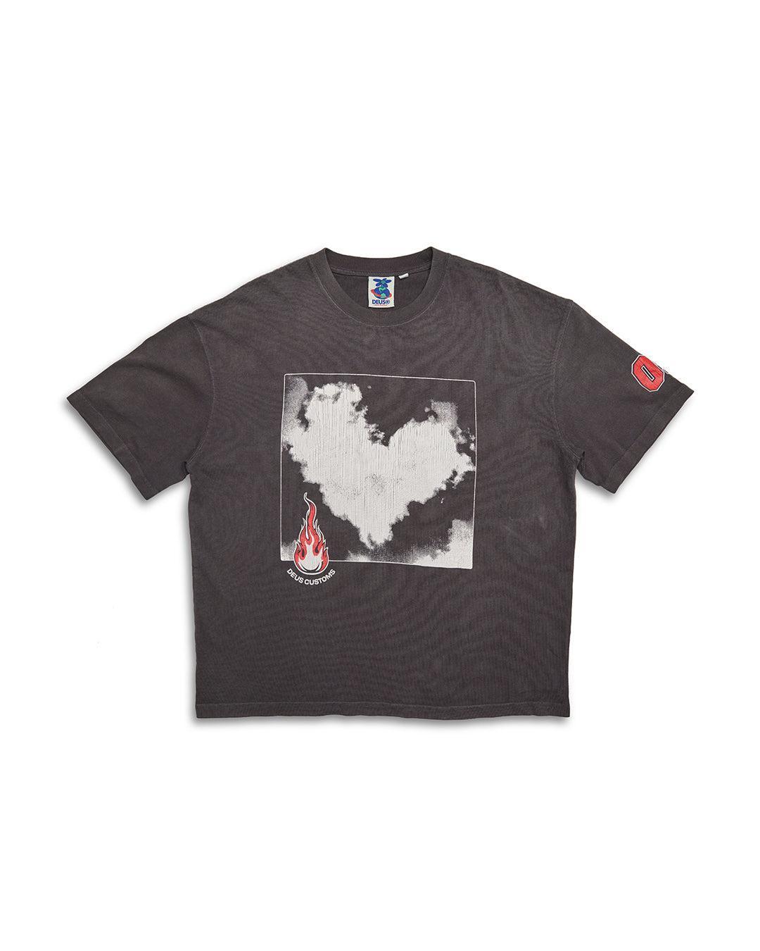 Puffy Love Tee - Anthracite product image