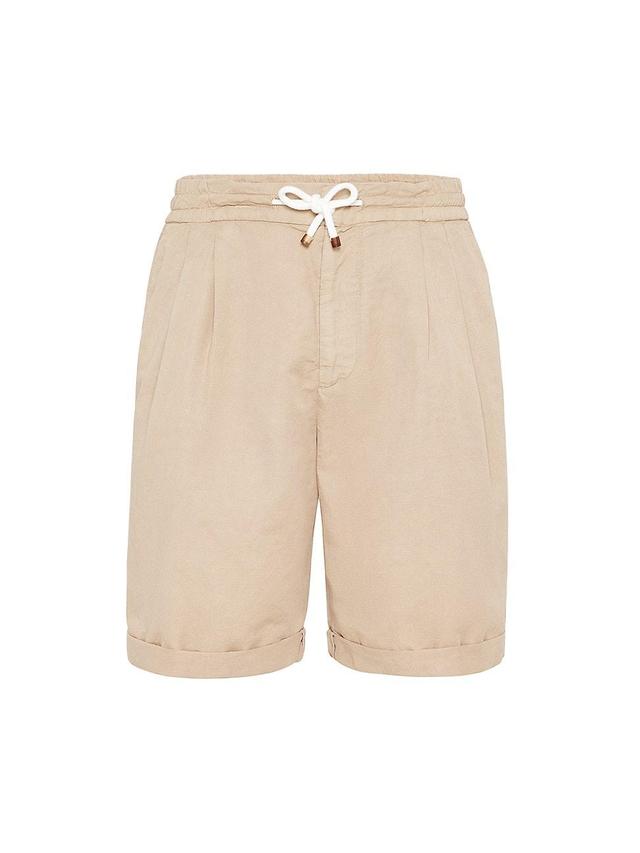 Mens Garment Dyed Bermuda Shorts Product Image