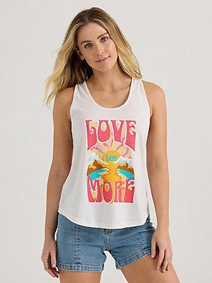 Women's Love More Graphic Tank | Women's Tops | Lee® Product Image