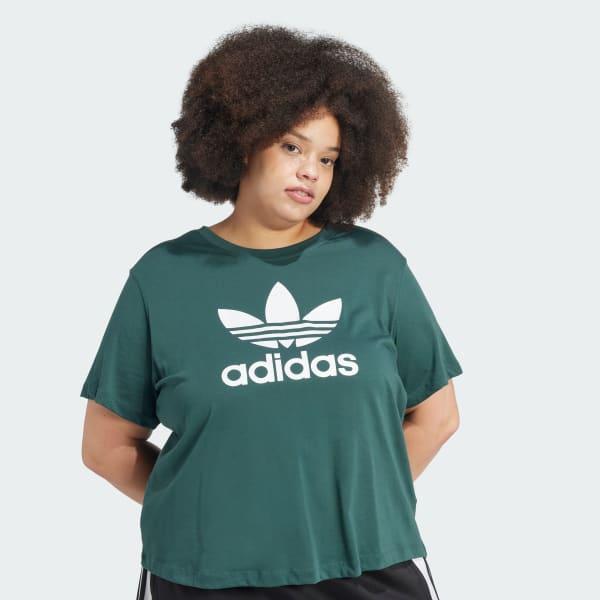 Adicolor Trefoil Boxy Tee (Plus Size) Product Image