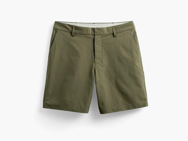 Olive  Men's Pace Poplin Short Product Image