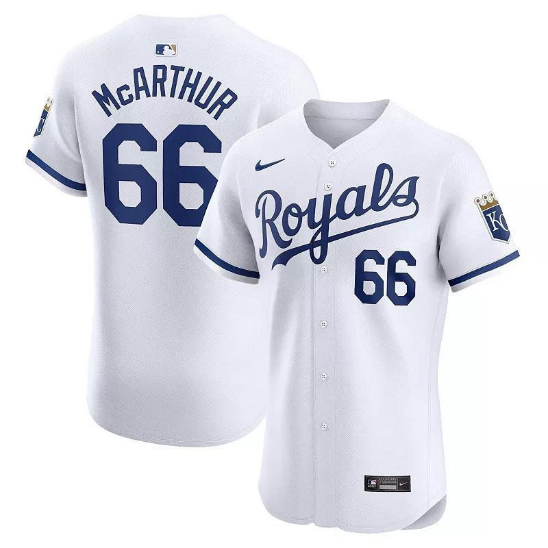 Mens Nike James Macarthur Kansas City Royals Home Elite Player Jersey Product Image