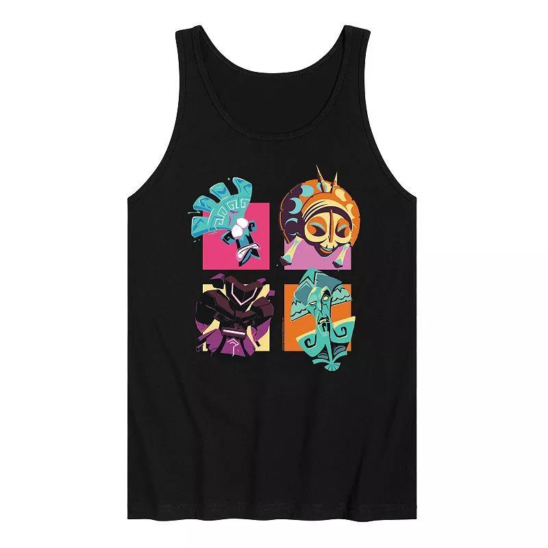 Mens Crash Bandicoot Characters Tank Product Image