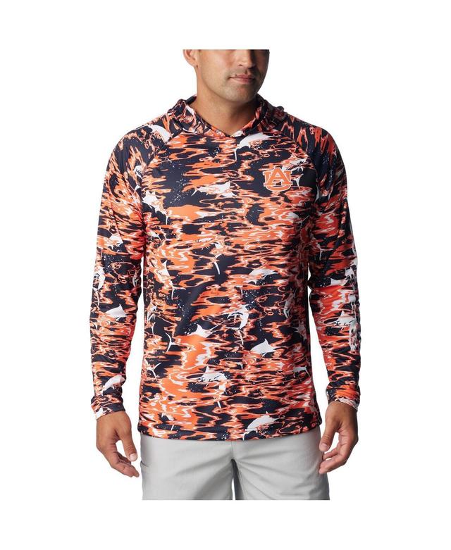 Columbia Men's Collegiate PFG Super Terminal Tackle Hoodie - Auburn- Product Image