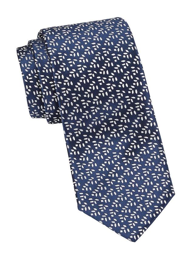 Mens Leaf Woven Silk Tie Product Image