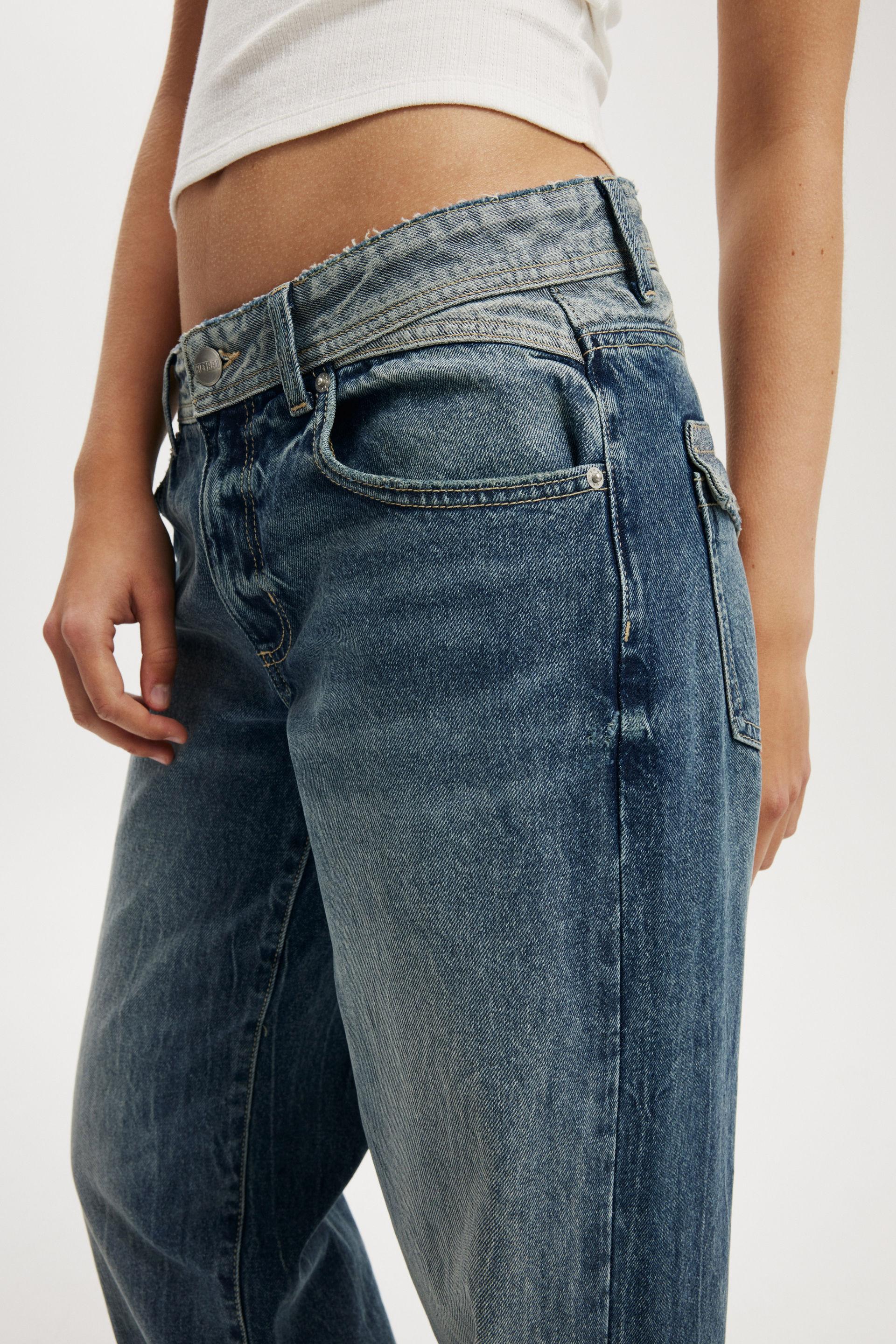 Low Rise Straight Jean Product Image