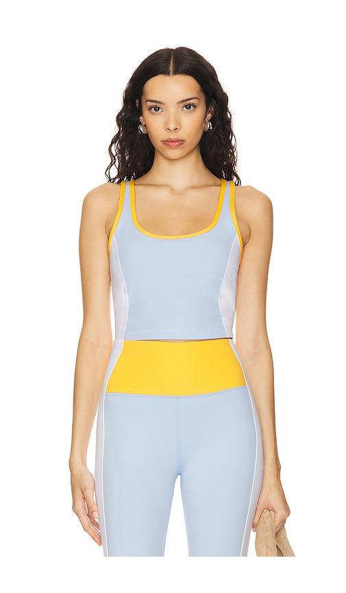 Indie Colorblock Crop Tank Product Image