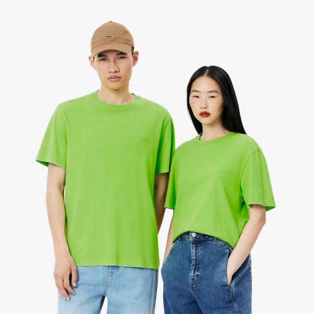 Unisex Washed Effect Heavy Cotton T-Shirt Product Image