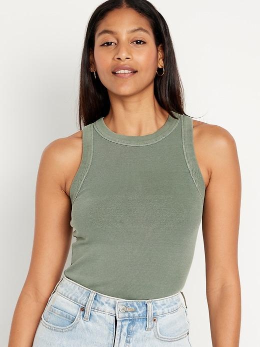 Snug Crop Tank Top Product Image