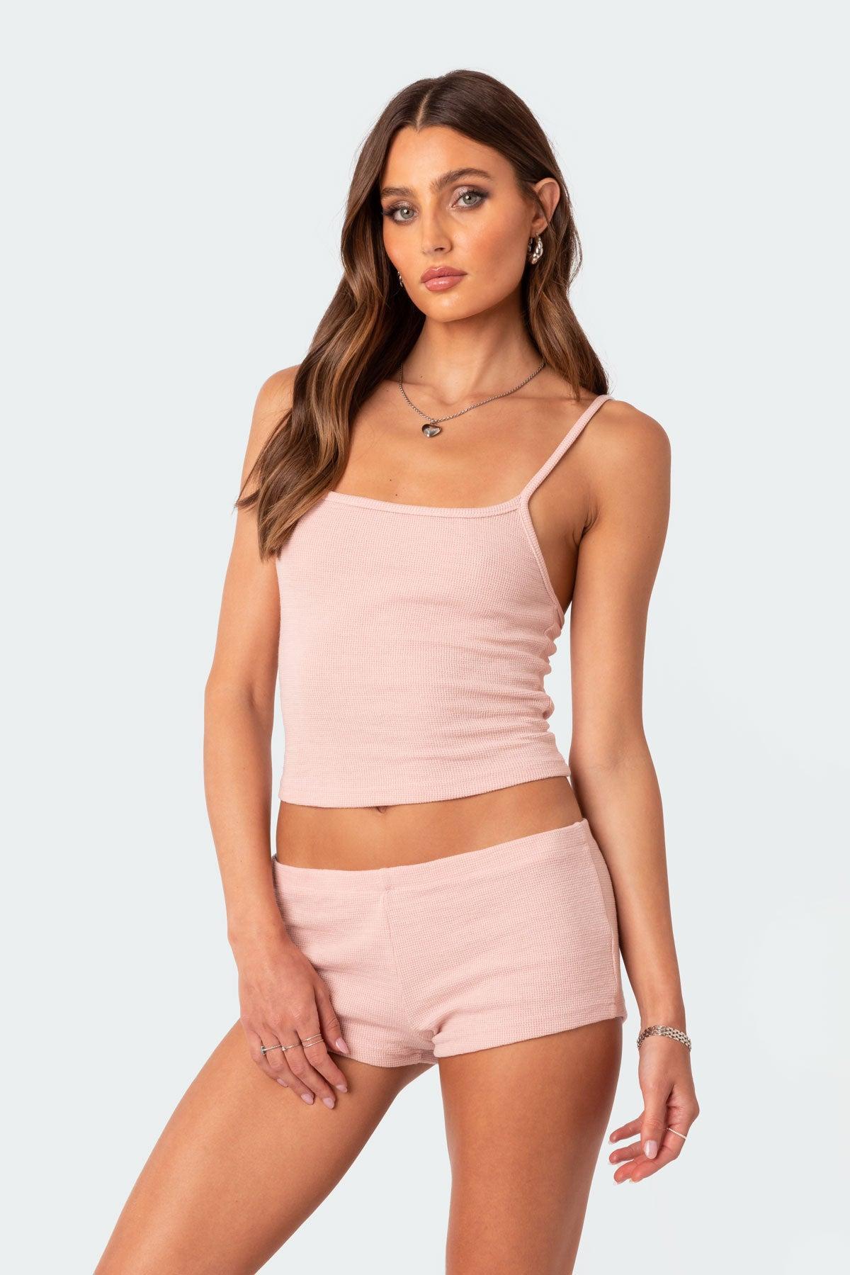 Ella Waffle Tank Top Product Image