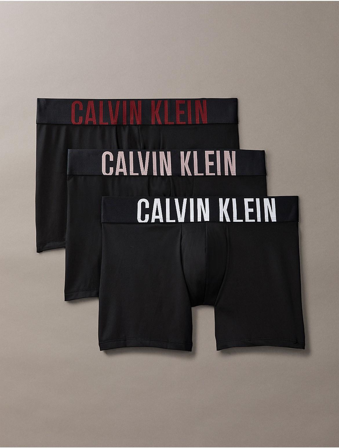 Calvin Klein Mens Intense Power Micro 3-Pack Boxer Brief - Grey - M Product Image