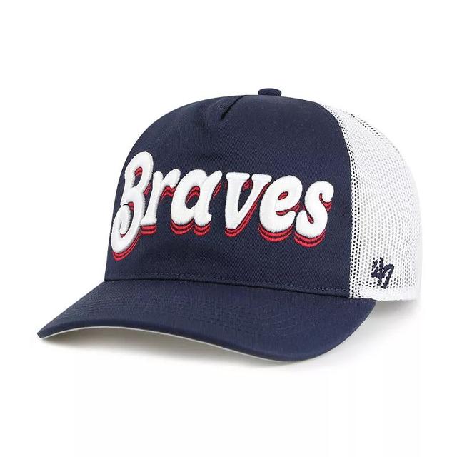 Womens 47 Atlanta Braves Biloxi Hitch Adjustable Hat, Blue Product Image