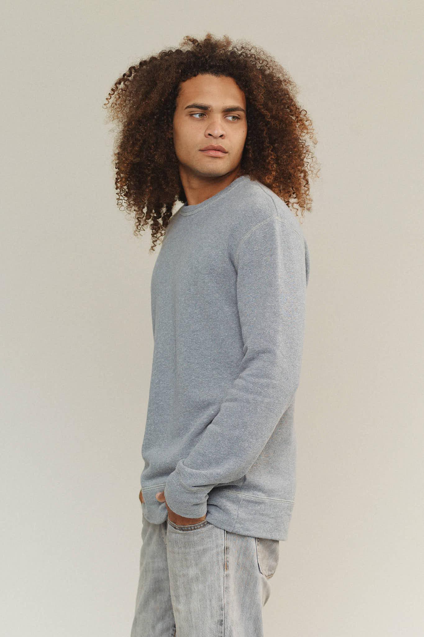 Heathered Fleece Tahoe Sweatshirt Male Product Image