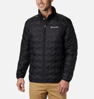 Columbia Delta Ridge Down Jacket (Dark Mountain) Men's Coat Product Image