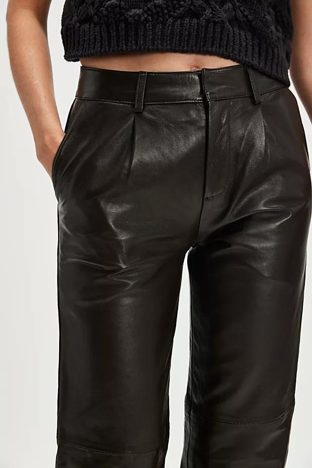 Retrofete Chader Leather Pants Product Image