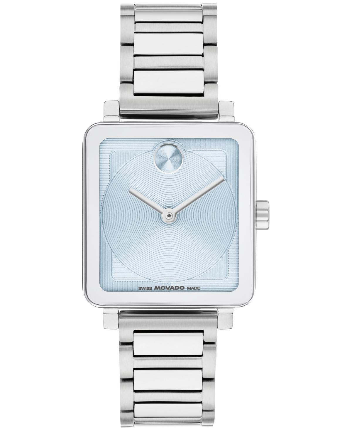 Movado Womens Bold Evolution 2.0 Swiss Quartz Stainless Steel Watch 26mm - Silver-tone Product Image