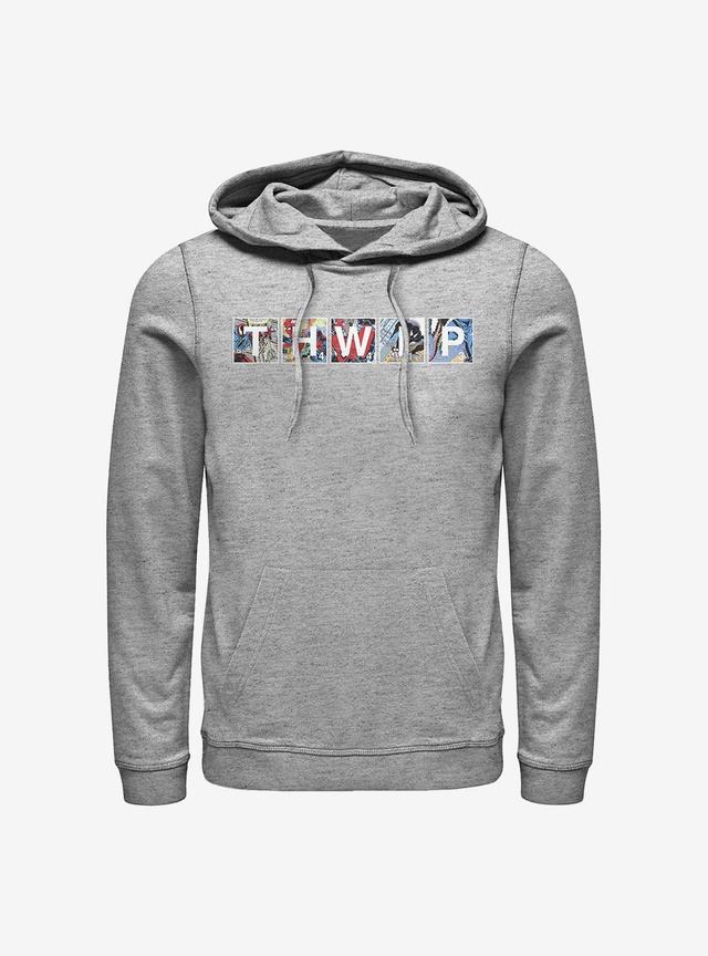 Marvel Spider-Man Comic THWIP Hoodie Product Image