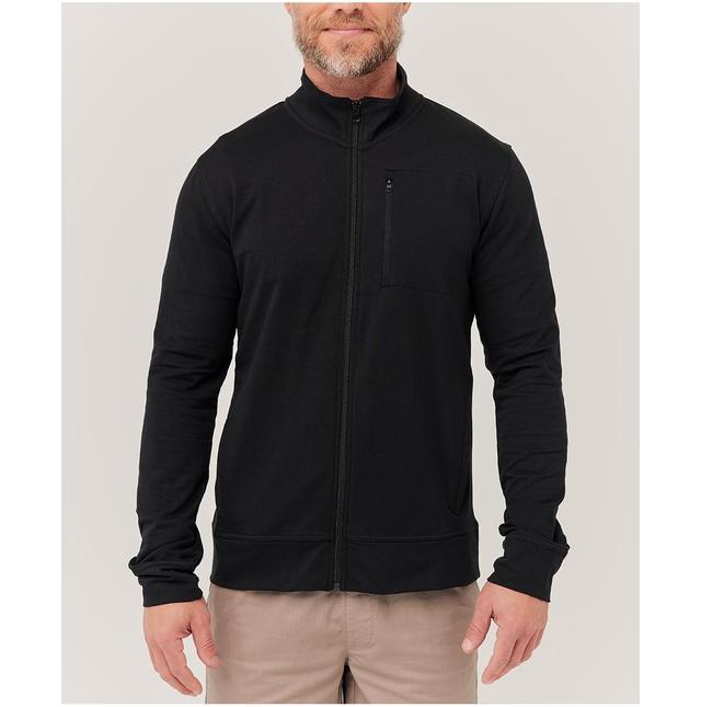 Mens Stretch French Terry Track Jacket XL Product Image