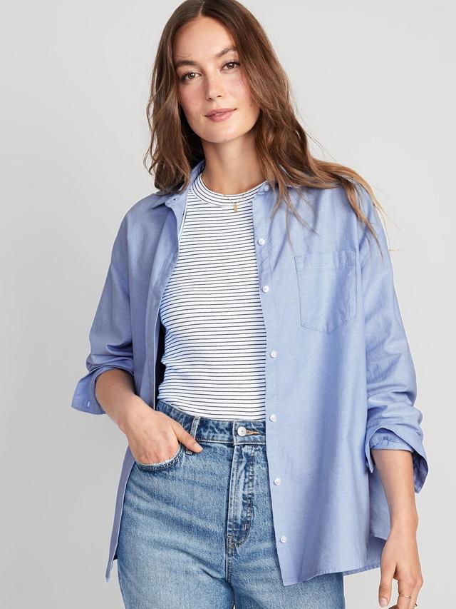 Oversized Boyfriend Shirt for Women Product Image