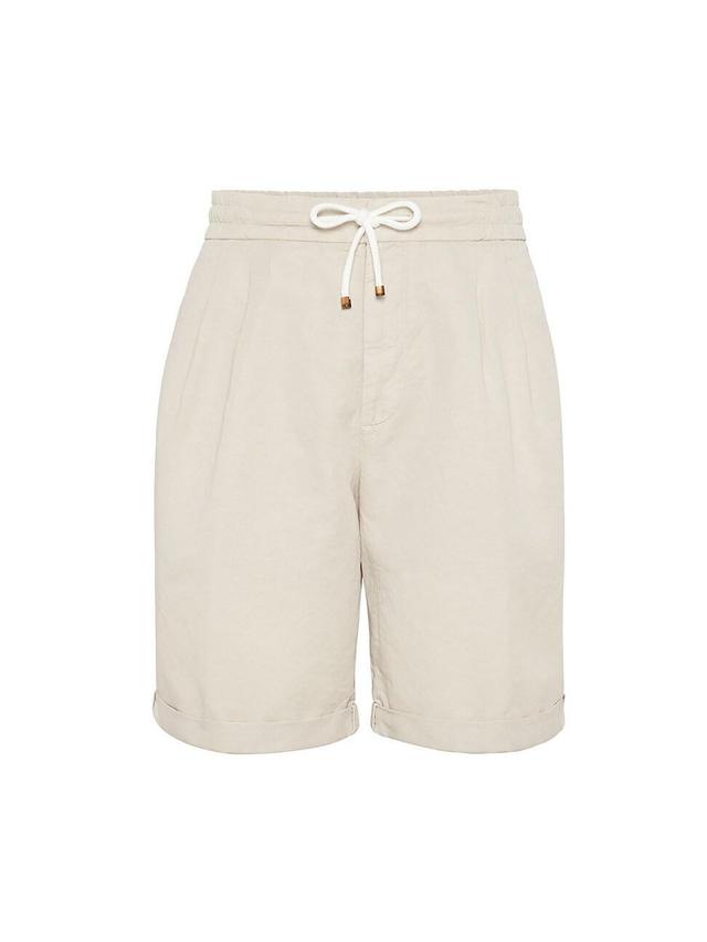 Mens Garment Dyed Bermuda Shorts Product Image