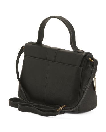 Leather Top Handle Crossbody for Women Product Image