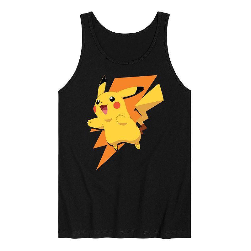 Mens Pokemon Pikachu Bolt Tank Top Product Image