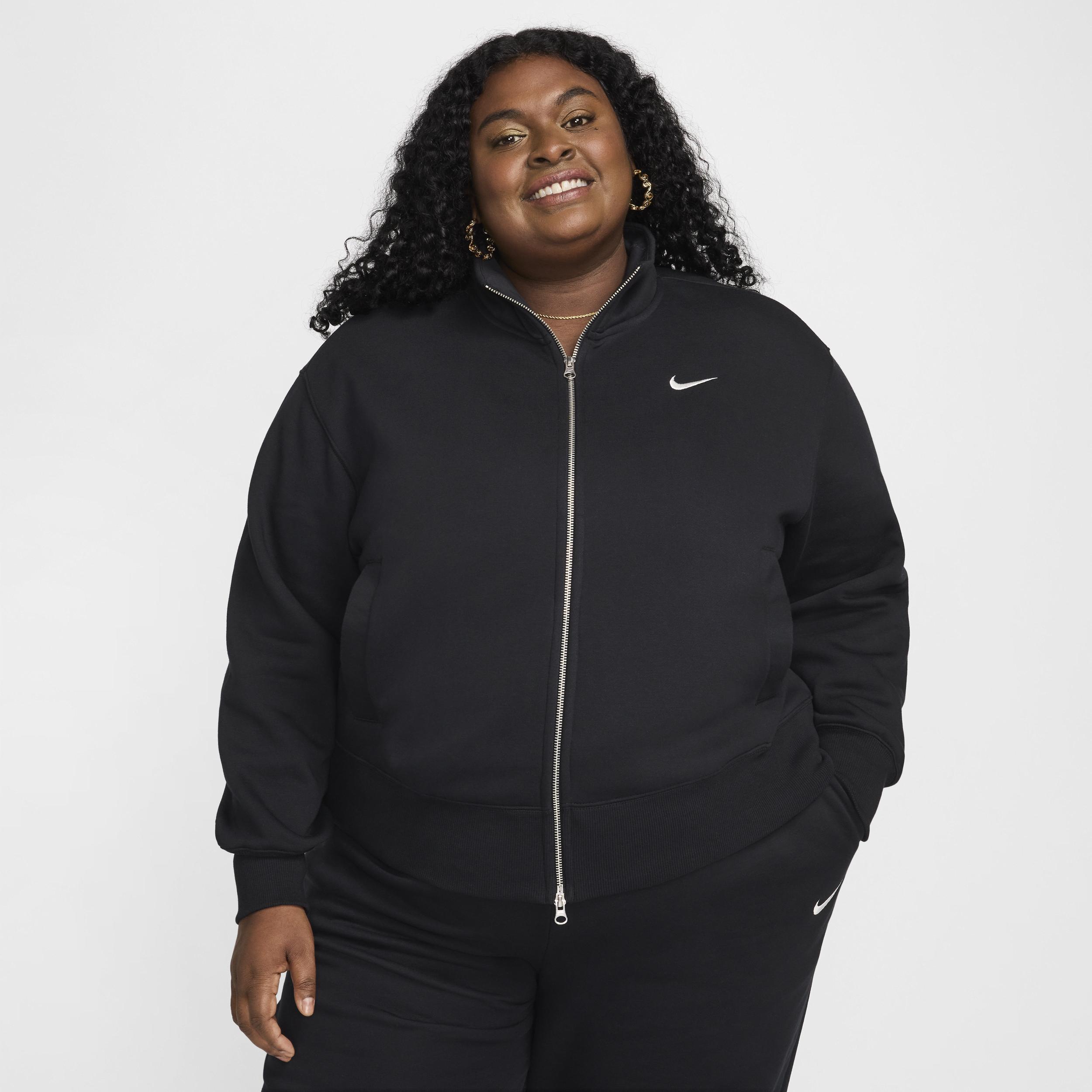 Women's Nike Sportswear Phoenix Fleece Oversized Track Jacket (Plus Size) Product Image