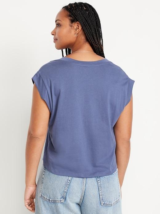 Sleeveless V-Neck Top Product Image