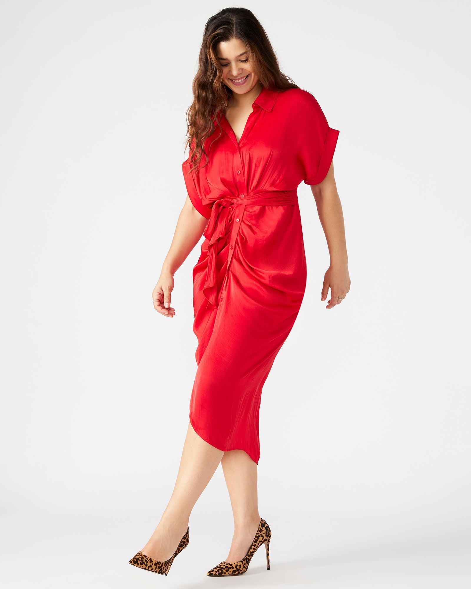 TORI DRESS RED Female product image