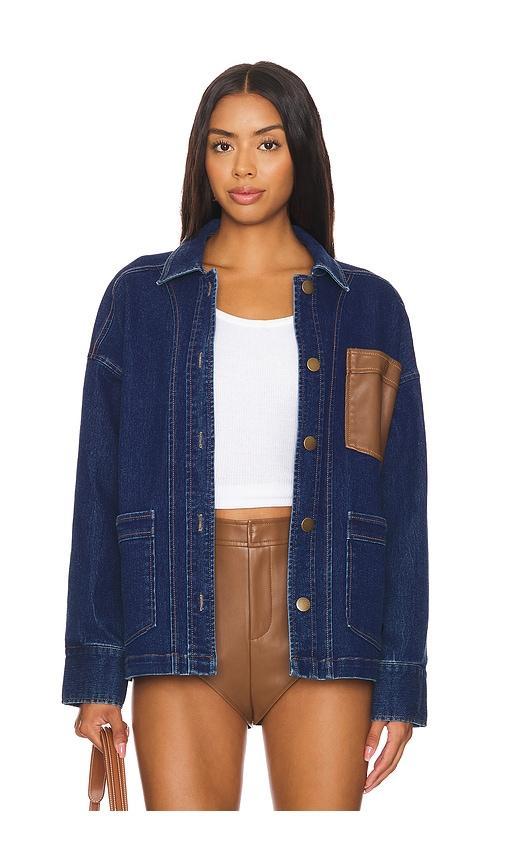 The Denim Shacket Product Image