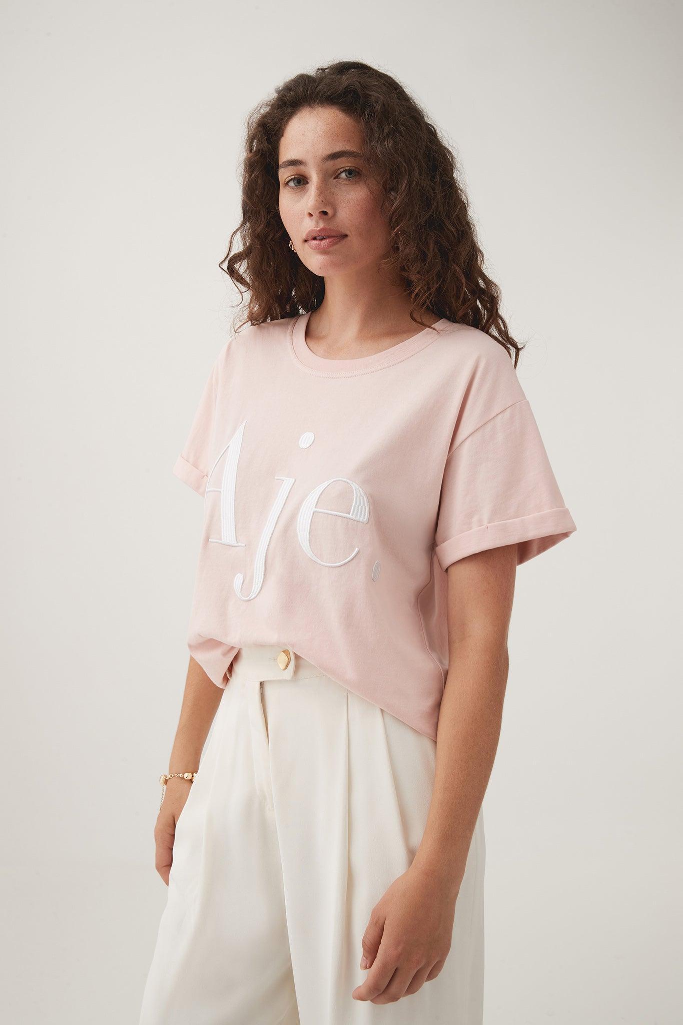 Alice Embroidered Logo Tee Product Image