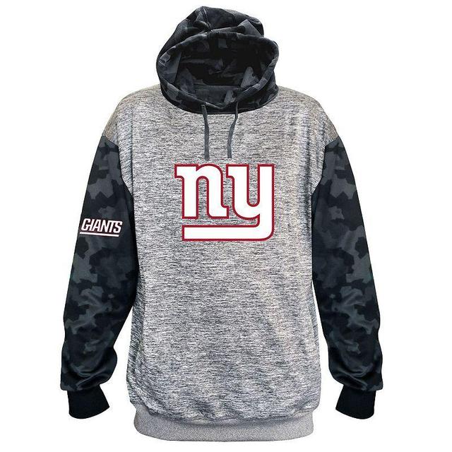 Mens Fanatics Branded Heather New York Giants Camo Pullover Hoodie Grey Product Image