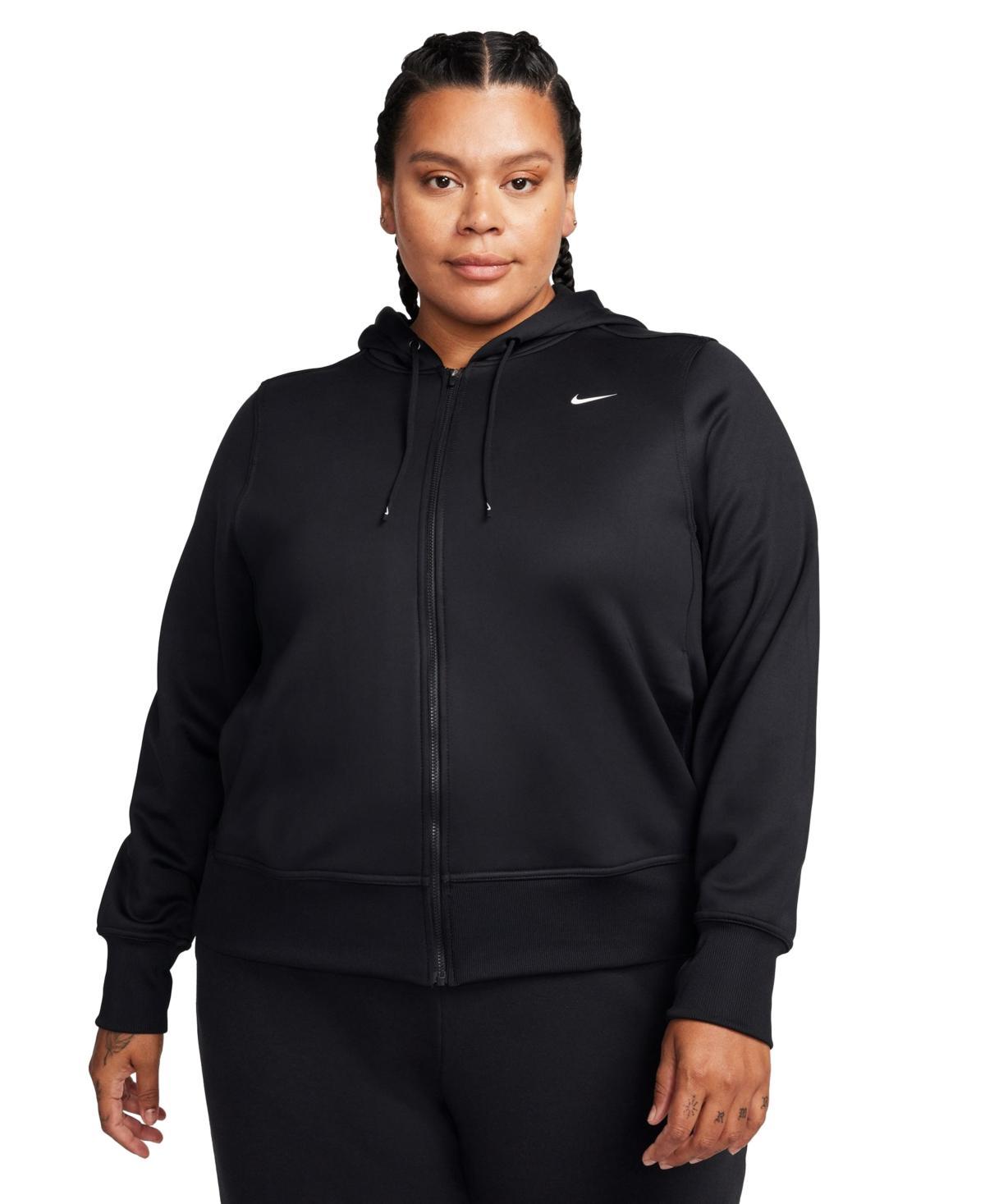 Nike Womens Therma-FIT One Full-Zip Hoodie (Plus Size) Product Image