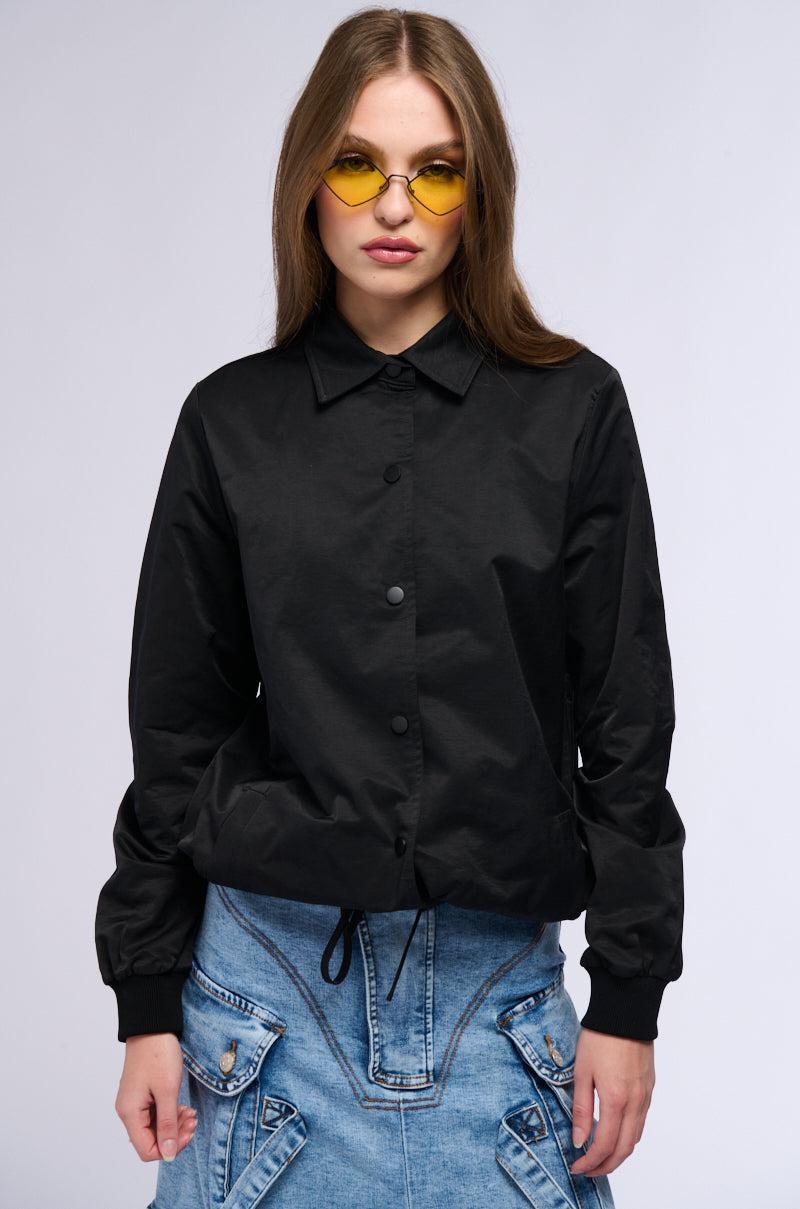 THE GOSSIP YOU HEARD WINDBREAKER BOMBER Product Image