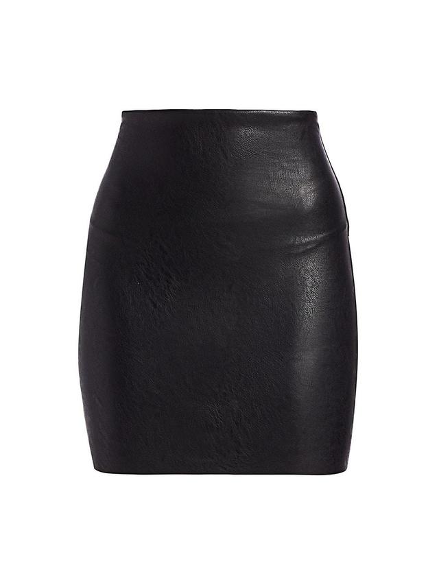 Commando Faux Leather Miniskirt Product Image