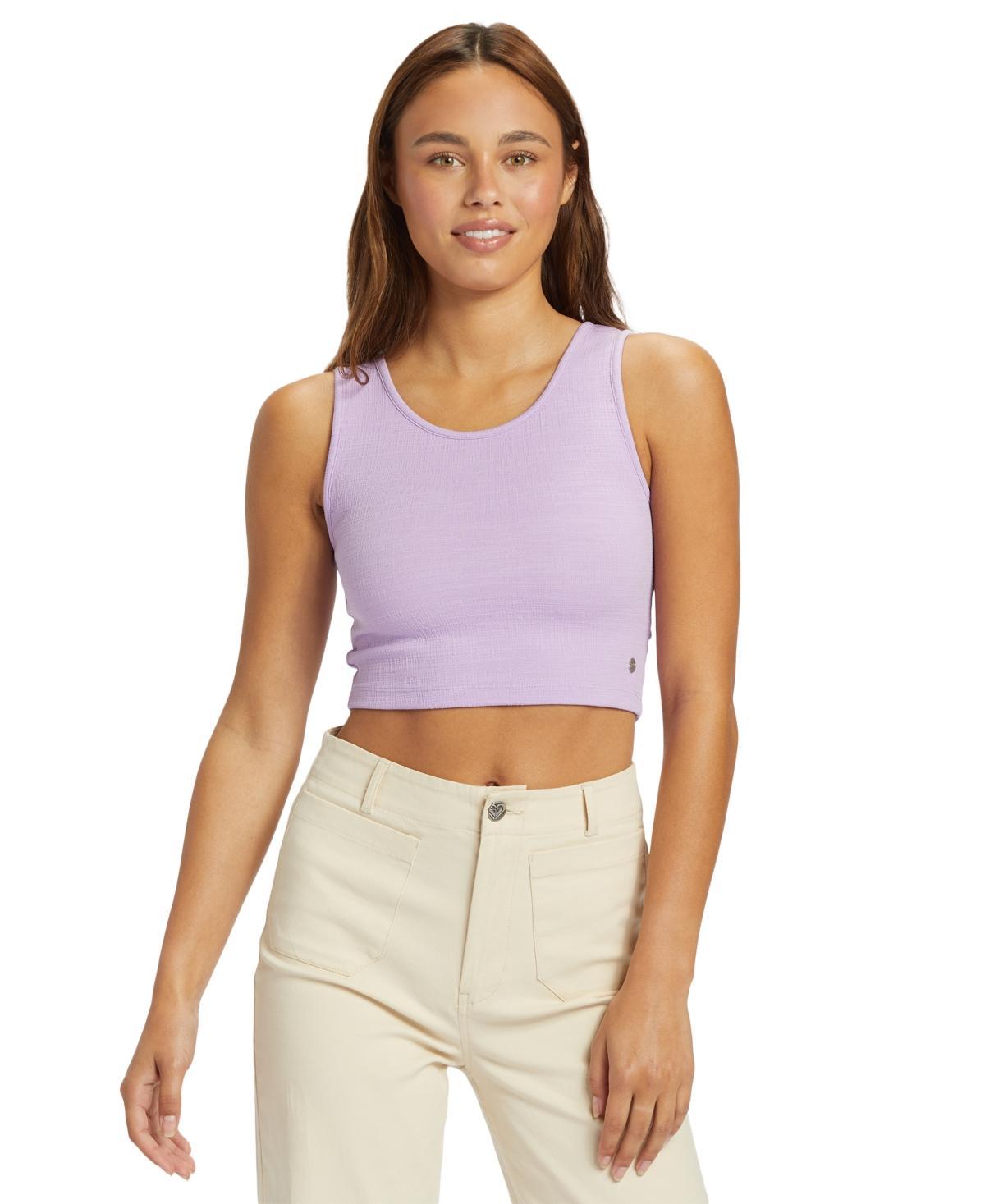 Roxy Juniors Good Keepsake Cropped Tank Top Product Image