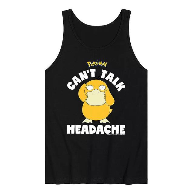 Mens Pokemon Psyduck Headache Tank Top Product Image