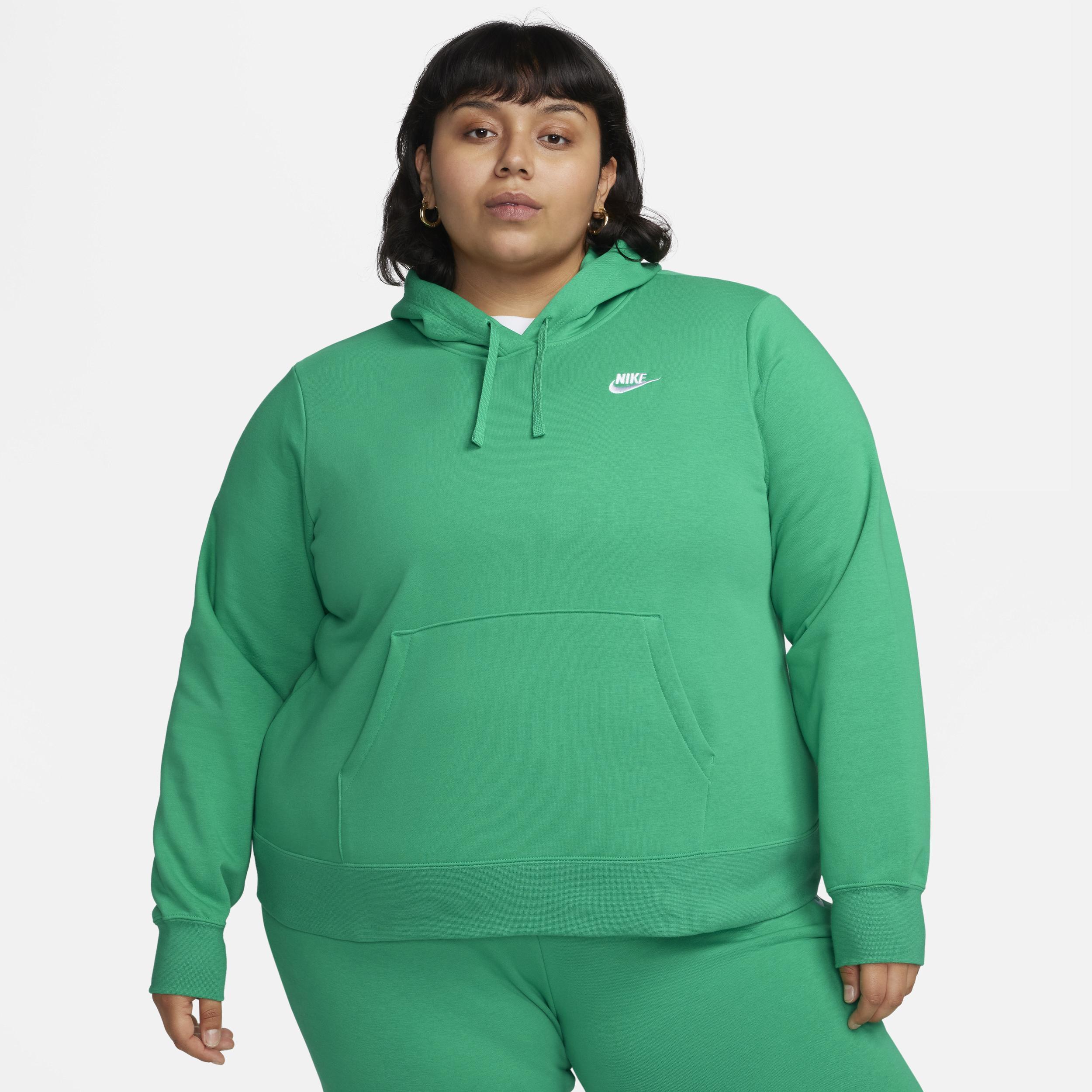 Womens Nike Sportswear Club Fleece Pullover Hoodie (Plus Size) Product Image