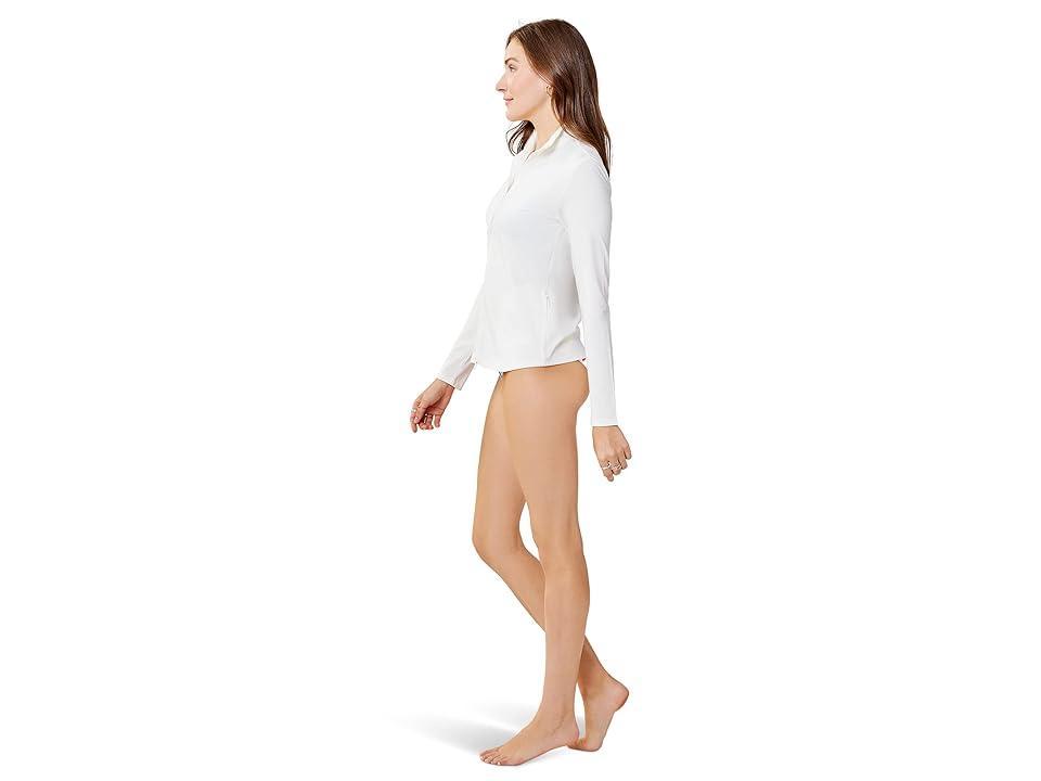 Carve Designs Lake Sunshirt (Cloud) Women's Swimwear Product Image