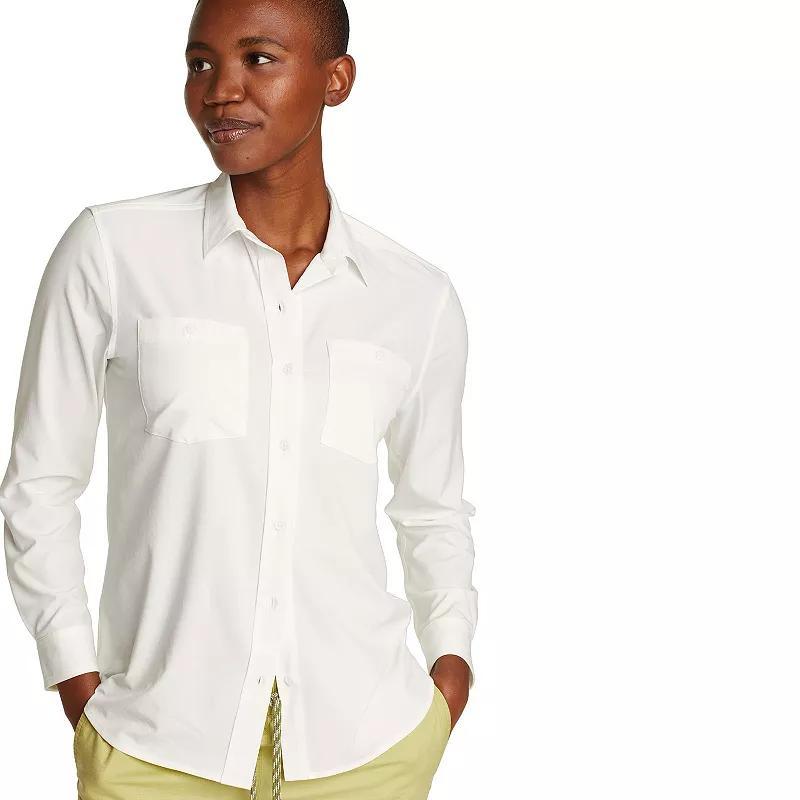 Womens Eddie Bauer Departure 3.0 Long Sleeve Shirt Product Image