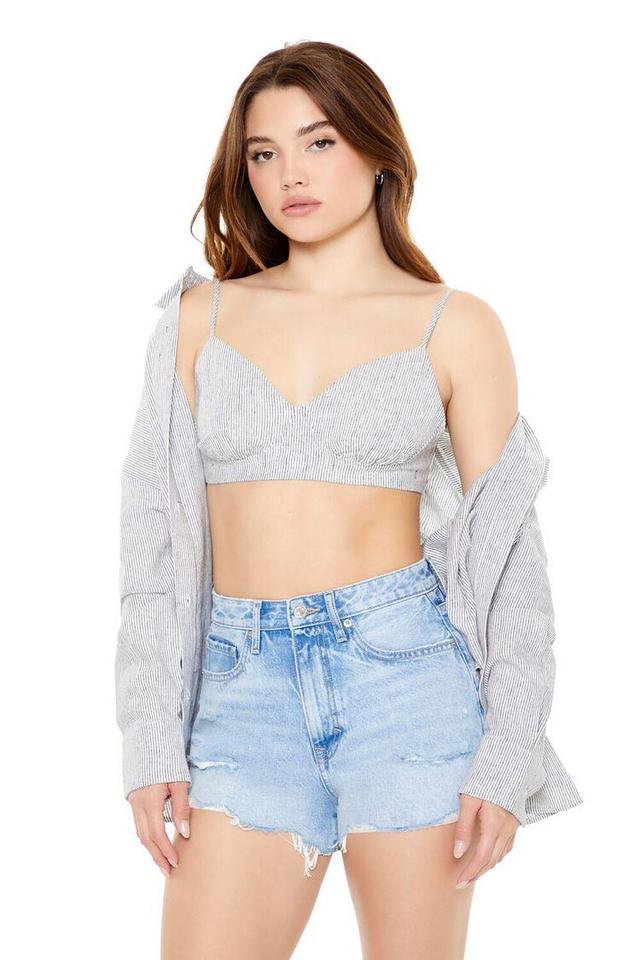 Striped Triangle Bralette | Forever 21 Product Image