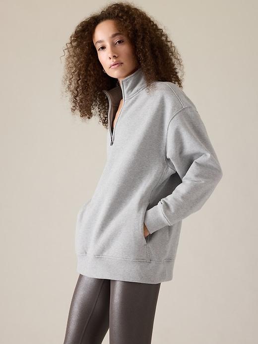 Forever Fleece 1/4 Zip Sweatshirt Product Image