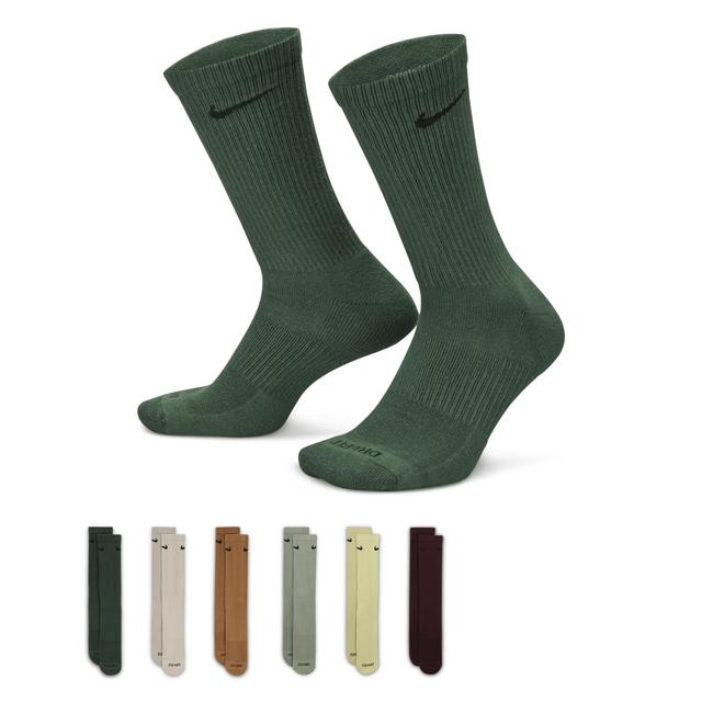 Nike Men's Everyday Plus Cushioned Training Crew Socks (6 Pairs) Product Image