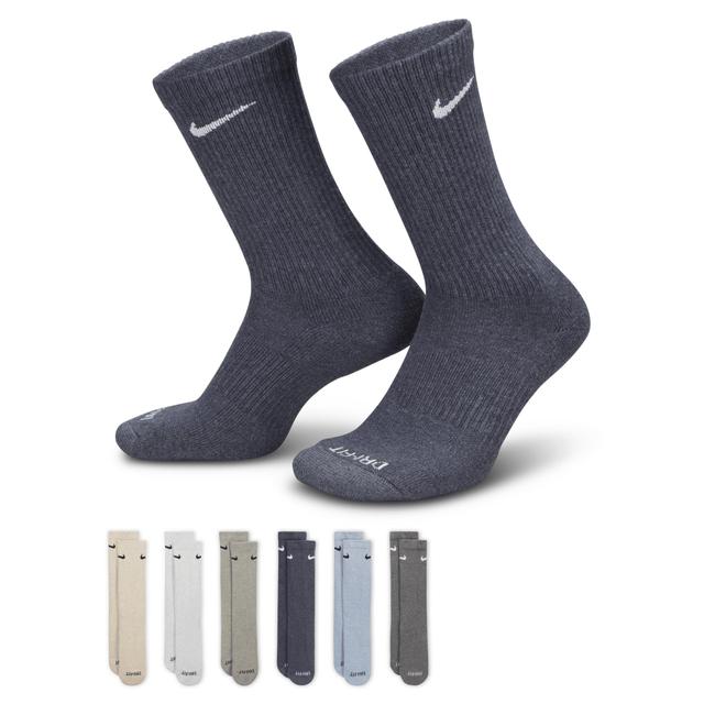 Nike Everyday Plus Cushioned Training Crew Socks (6 Pairs) Product Image