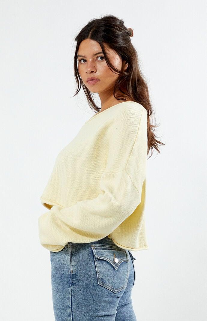 Women's Effie Boxy Cropped Sweater Product Image