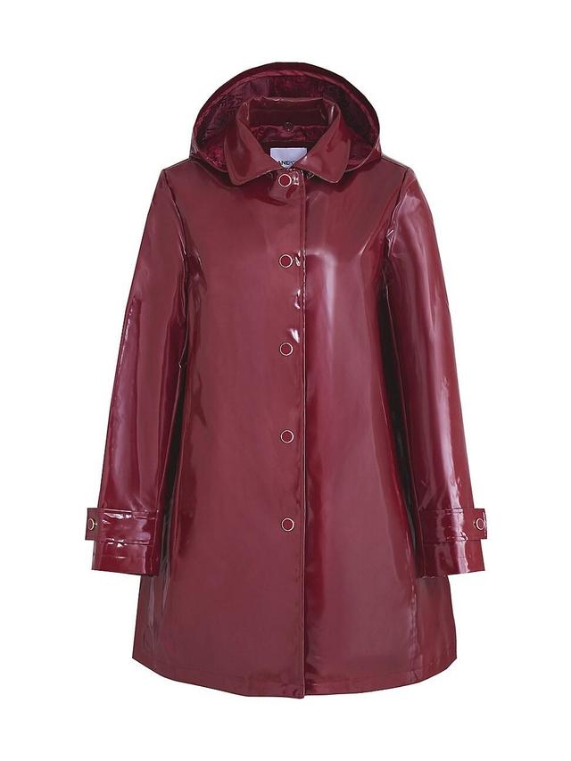 Womens Iconic Princess Hooded Rain Coat Product Image