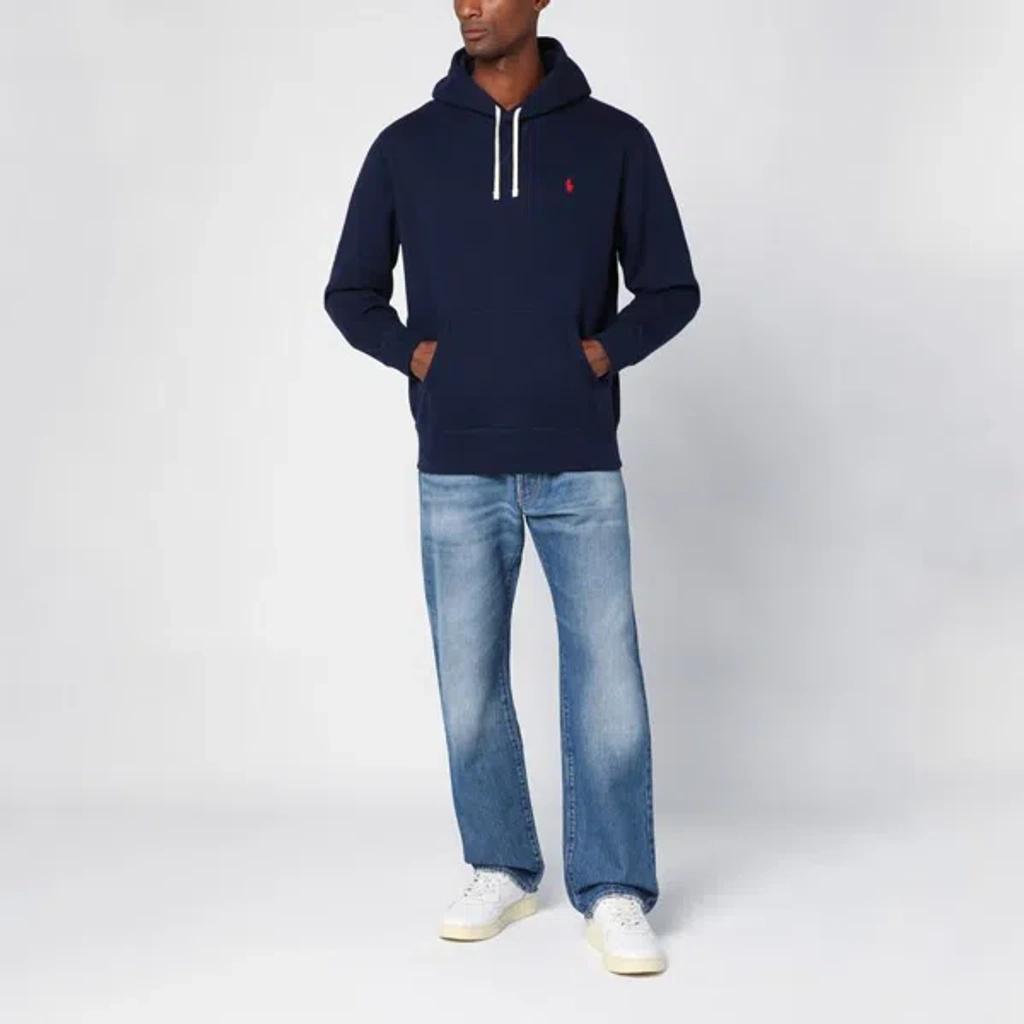 Navy Hoodie In Blue Product Image